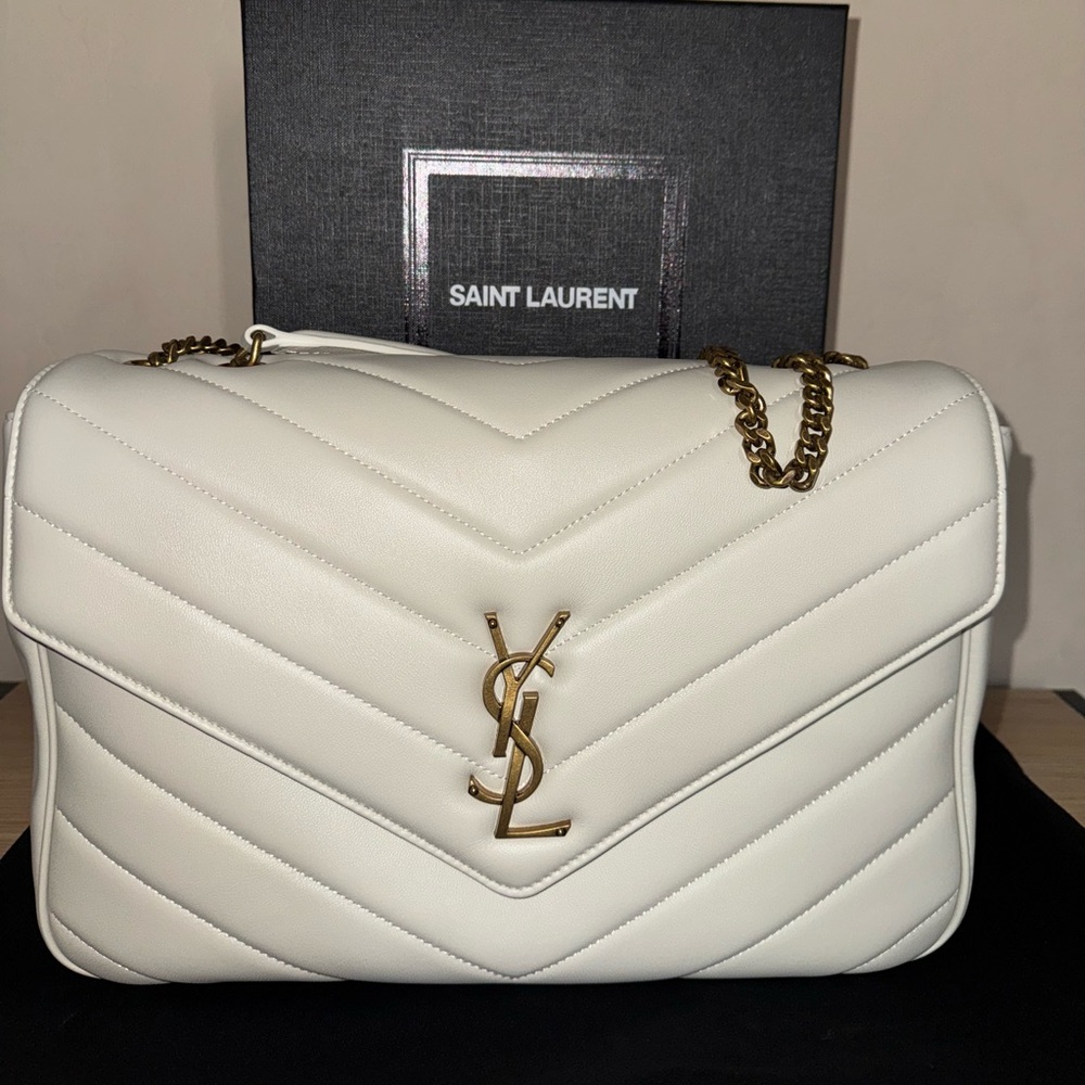 Saint Laurent LOULOU large In MATTELASSE LAMBSKIN